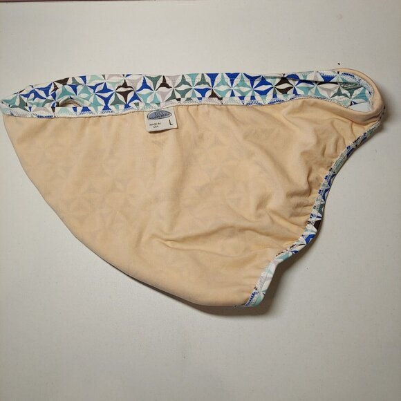 Melika Womens Bikini Set Size M Blue RACERBACK Beach Pool Vacation high cut blue - Picture 9 of 15